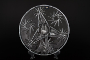 Тарелка для торта 31 см PINWHEEL Bohemia Crystalite