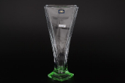 Ваза зеленая Crystalite Bohemia Quadro 28 см Bohemia Crystalite
