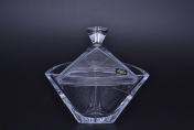 Конфетница с крышкой Crystalite Bohemia TRIANGLE 18 см Bohemia Crystalite