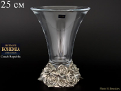 Ваза 25 см Bohemia Crystalite