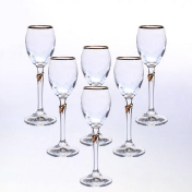 Комплект рюмок для водки Crystalex Bohemia Lilly 70 мл(6 шт.) Bohemia Crystalite