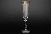 Комплект фужеров для шампанского 190 мл Анжела (6 шт.) Bohemia Crystalite