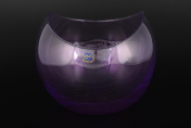 Ваза фиолетовая Gondola Кристалекс 14х16 Bohemia Crystalite