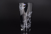 Ваза 29 см Черная Bohemia Crystalite