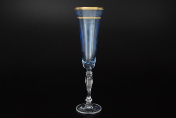 Комплект фужеров для шампанского 180 мл Виктория (6 шт.) Bohemia Crystalite