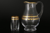 Комплект для воды 7 предметов Кристалекс Bohemia Crystalite