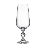 Комплект для шампанского Crystalex Bohemia Клаудия 280 мл (6 шт.) Bohemia Crystalite