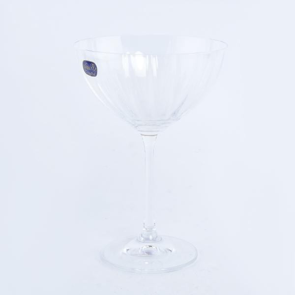 Фото Розетки и креманки Комплект стеклянных креманок Crystalex Bohemia Bar-cocktail 340 мл(6 шт.) Bohemia Crystalite