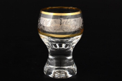Комплект рюмок для водки 60 мл Джина платина (6 шт.) Bohemia Crystalite