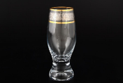 Комплект фужеров для шампанского 210 мл Джина платина (6 шт.) Bohemia Crystalite