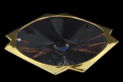 Фруктовница 27 см METROPOLITAN B-G фон Bohemia Crystalite