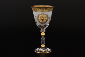 Комплект фужеров "Грация" для вина Версаче Богемия (6 шт.) B-G фон Bohemia Crystalite