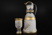 Комплект для воды королевские 7 пр "Кам" B-G фон Bohemia Crystalite