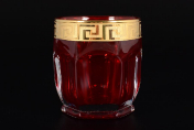 Комплект стаканов для виски Костка Сафари Рубин (6 шт.) Bohemia Gold