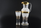 Комплект для воды иксовка Bohemia Pamela 7 предметов Bohemia Crystalite