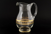 Графин 1,5 л Золотой лист Bohemia Crystalite