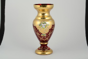 Ваза 30 см "Лепка красная" B-L Bohemia Crystal