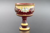 Конфетница 15 см "Лепка гранат" B-L Bohemia Crystal