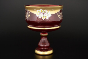 Конфетница 17 см "Лепка гранат" B-L Bohemia Crystal