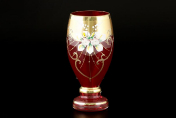 Комплект стаканов для воды арабский "Лепка Гранат" B-L (6 шт.) Bohemia Crystal