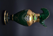 Ваза 30 см Лепка гранат B-P Bohemia Crystal