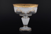 Конфетница 24 см Лепка версачи B-P Bohemia Crystal