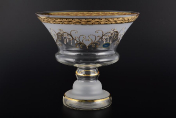Фруктовница 28 см Лепка версачи B-P Bohemia Crystal