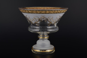 Фруктовница 28 см Лепка версачи B-P Bohemia Crystal