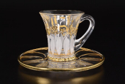 Комплект чайных пар Bohemia Wellington 180 мл(6 шт.) Bohemia Crystal