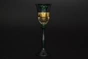 Комплект рюмок для водки Лазурь зеленая E-S (6 шт.) Bohemia Crystal