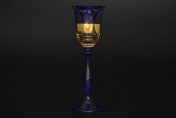 Комплект рюмок для водки Лазурь синяя E-S (6 шт.) Bohemia Crystal