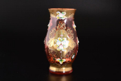 Ваза для цветов Bohemia Лепка 22 см Bohemia Crystal