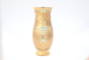 Ваза Bohemia лепка золотая E-S 30 см Bohemia Crystal