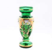 Комплект для воды 7 пр Лепка зеленая E-S Bohemia Crystal