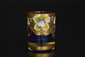 Комплект стопок для водки Лепка синяя E-S Bohemia Crystal