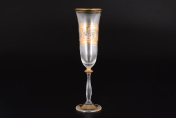 Комплект фужеров для шампанского 190 мл E-V (6 шт.) Bohemia Crystal