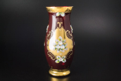 Ваза 26 см "Лепка гранат" S-A Bohemia Crystal