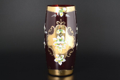 Ваза 30 см "Лепка красная" S-A Bohemia Crystal