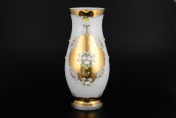 Ваза 30 см Лепка белая S-A Bohemia Crystal