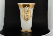 Ваза 40 см "Лепка белая" S-A Bohemia Crystal