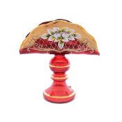Салфетница Bohemia лепка гранат E-S д.20 см в.17 см Bohemia Crystal