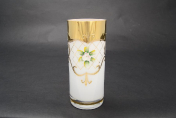 Комплект стаканов для воды лепка белая Bohemia Uhlir 300 мл(6 шт.) Bohemia Crystal
