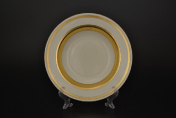 Комплект глубоких тарелок из фарфора Falkenporzellan Crem Gold 23 см(6 шт.)