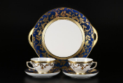 Подарочный Комплект 5 предметов Tosca Blueshade Gold Falkenporzellan