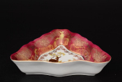 Салатник треугольная Queen's Crown Охота красная Корона 19 см Queens Crown