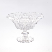 Конфетница на ножке Bohemia Glasspo 18 см Bohemia Crystal