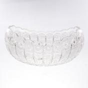 Блюдо ладья 30 см Glasspo Bohemia Crystal