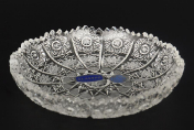 Комплект розеток 14 см Glasspo (6 шт.) Bohemia Crystal