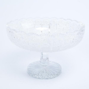 Фруктовница на ножке Bohemia Glasspo 25 см Bohemia Crystal