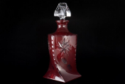 Графин для виски Цветной хрусталь Bohemia Crystal